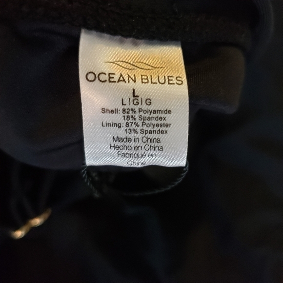 ONE PIECE SWIMSUIT WITH RUFFLE TOP AND CUTOUT BACK - Picture 5 of 5